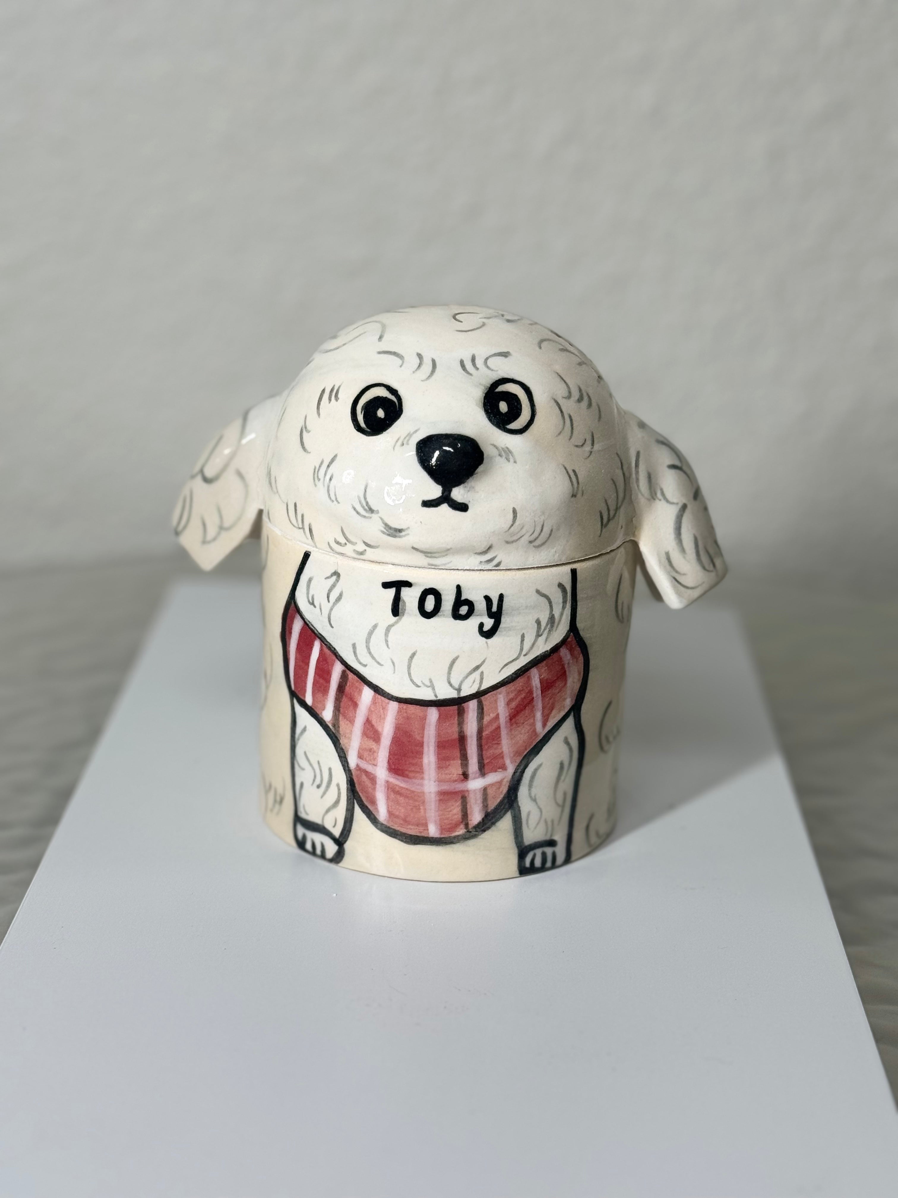 Dog Urn - Pet Handmade Urn