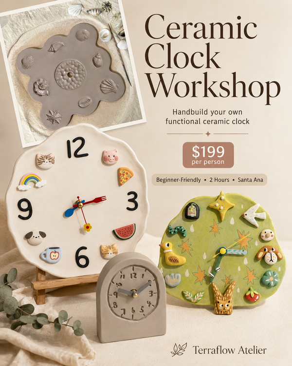 Ceramic Clock Workshop