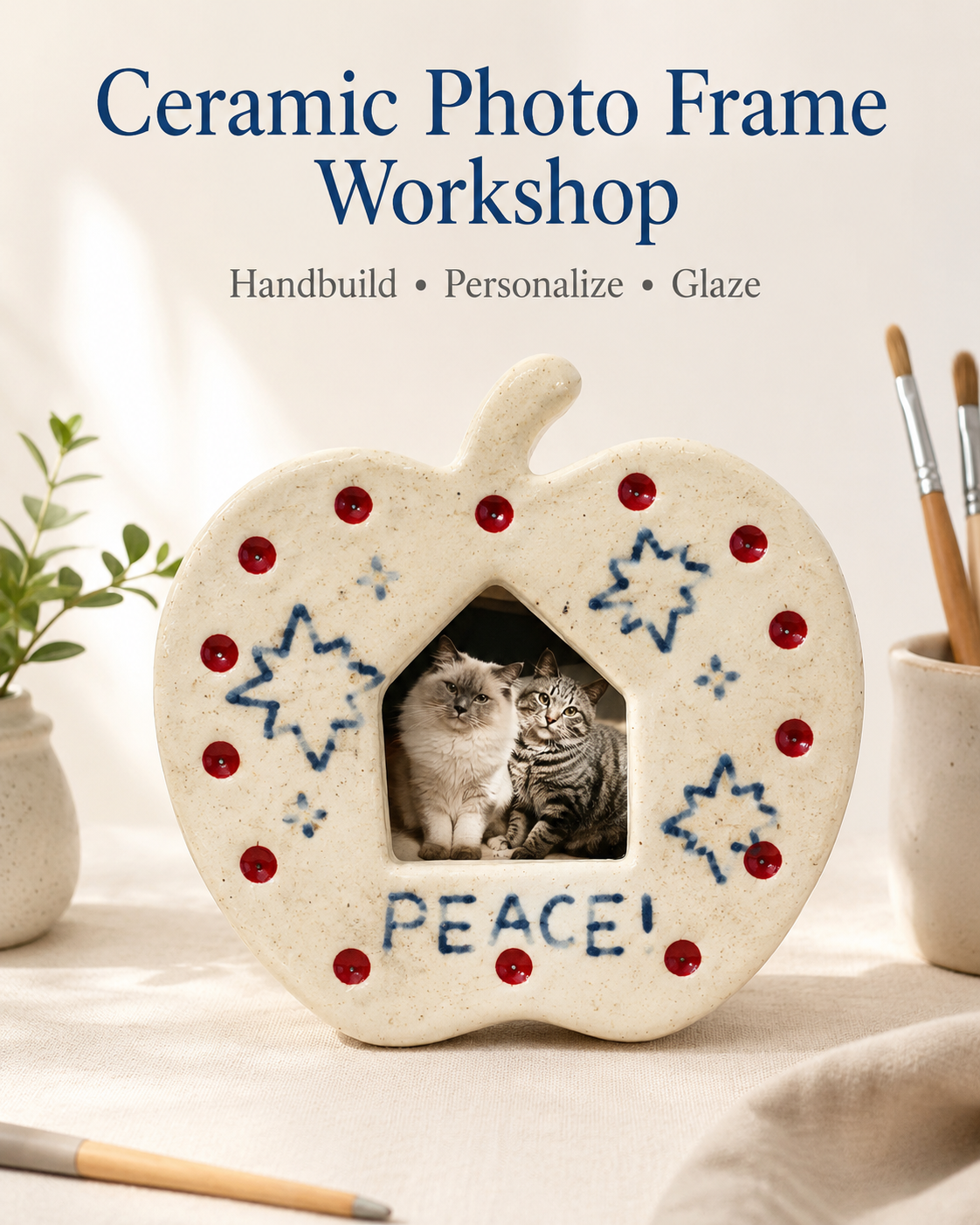 Ceramic Photo Frame Workshop