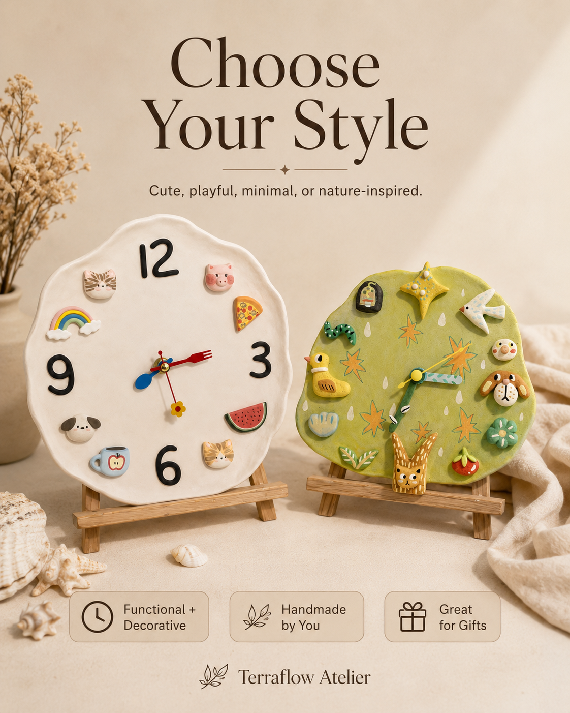 Ceramic Clock Workshop