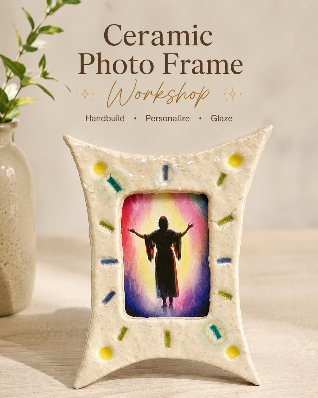 Ceramic Photo Frame Workshop