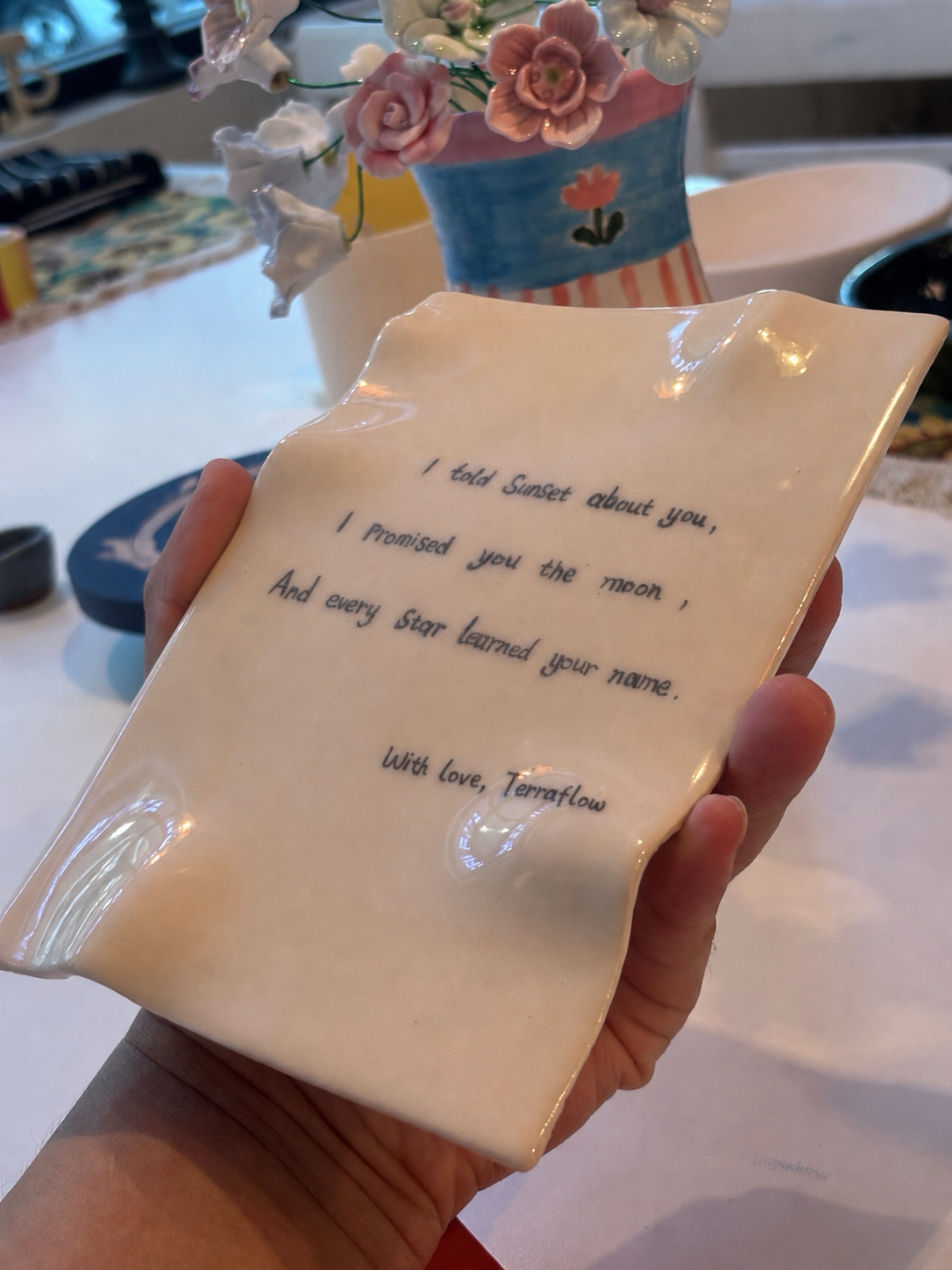 Ceramic Love Letter