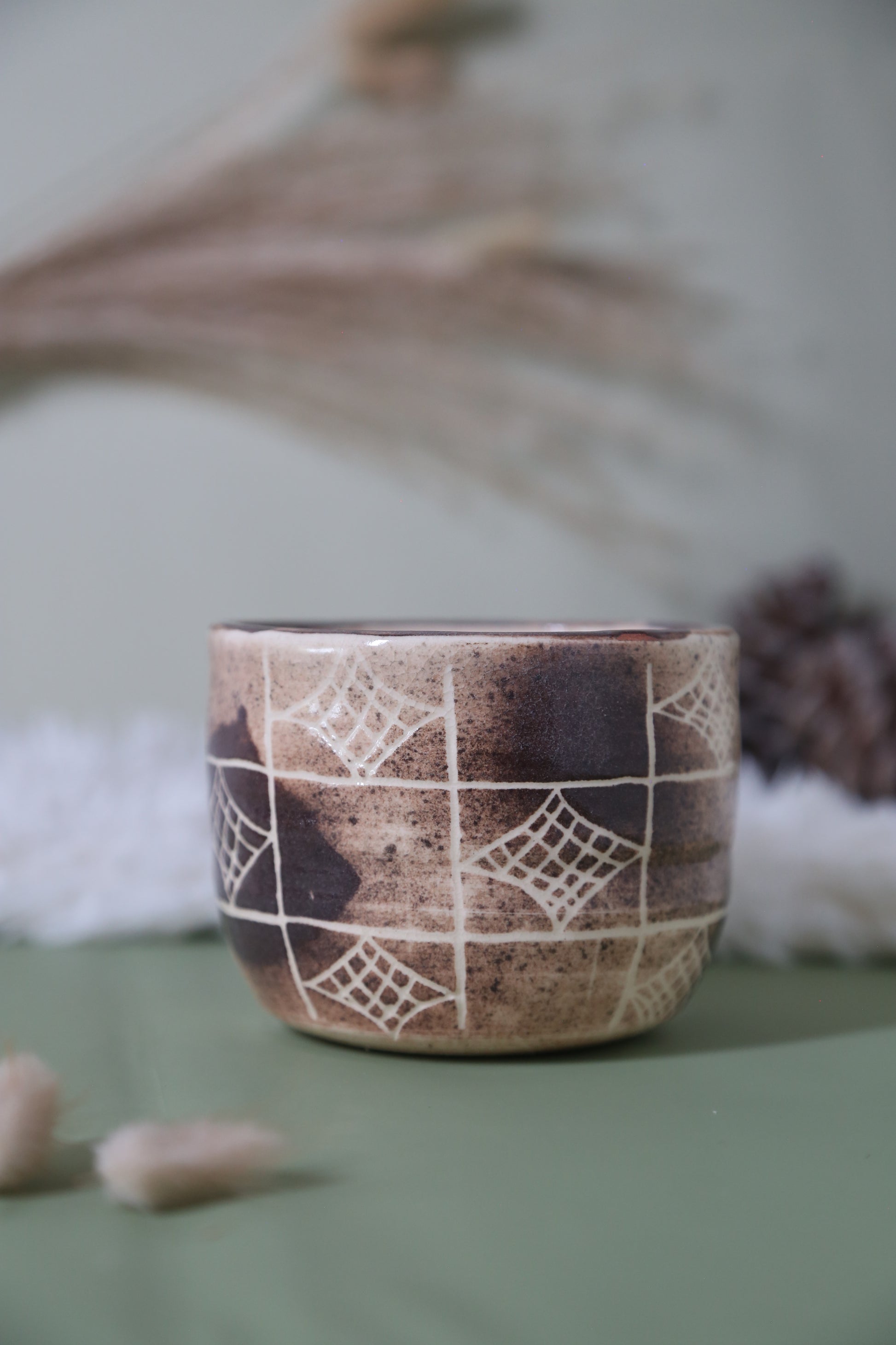 ClayEcho – Handcrafted Japanese-Style Ceramic Coffee Mug-8002 (special price)