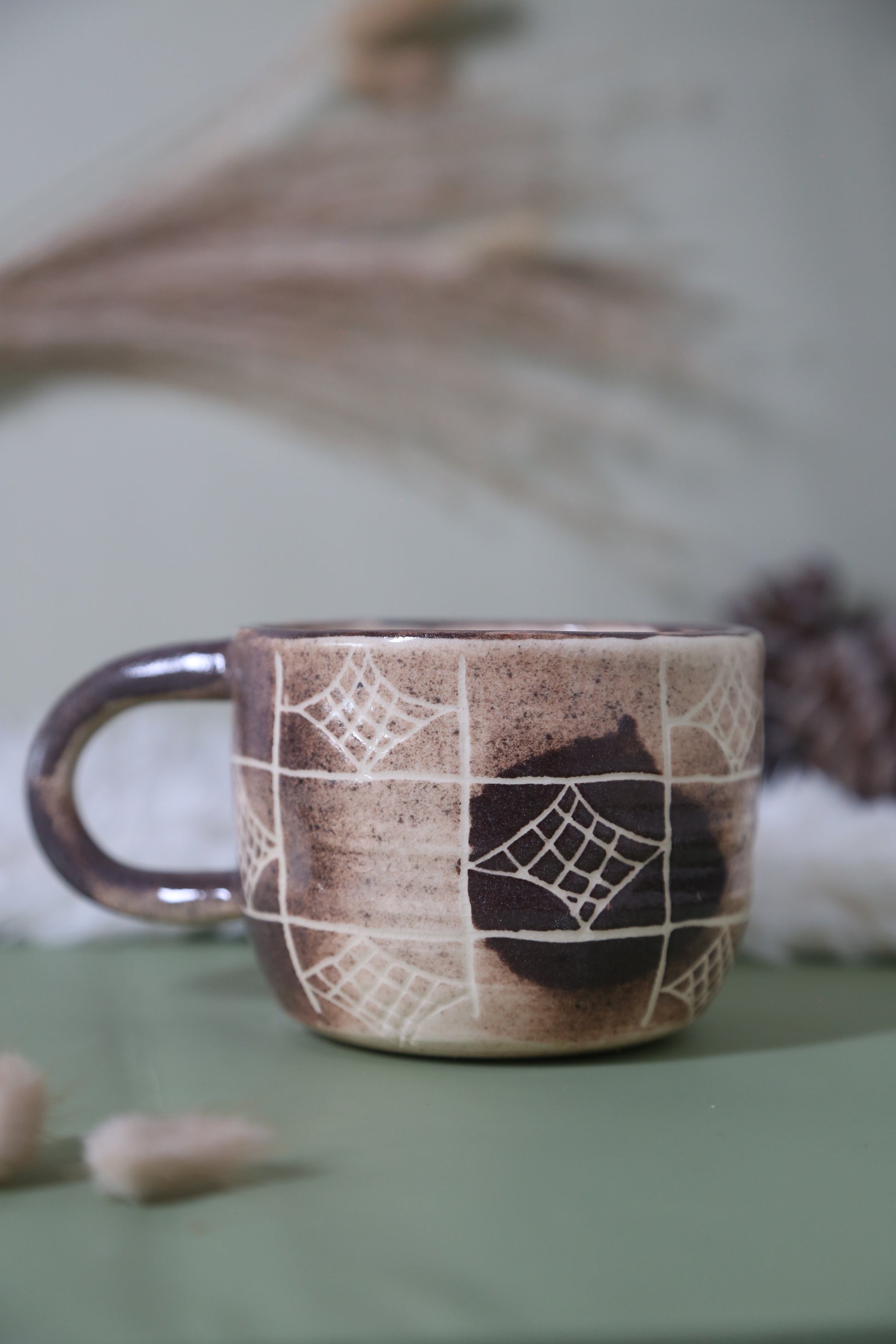 ClayEcho – Handcrafted Japanese-Style Ceramic Coffee Mug-8002 (special price)