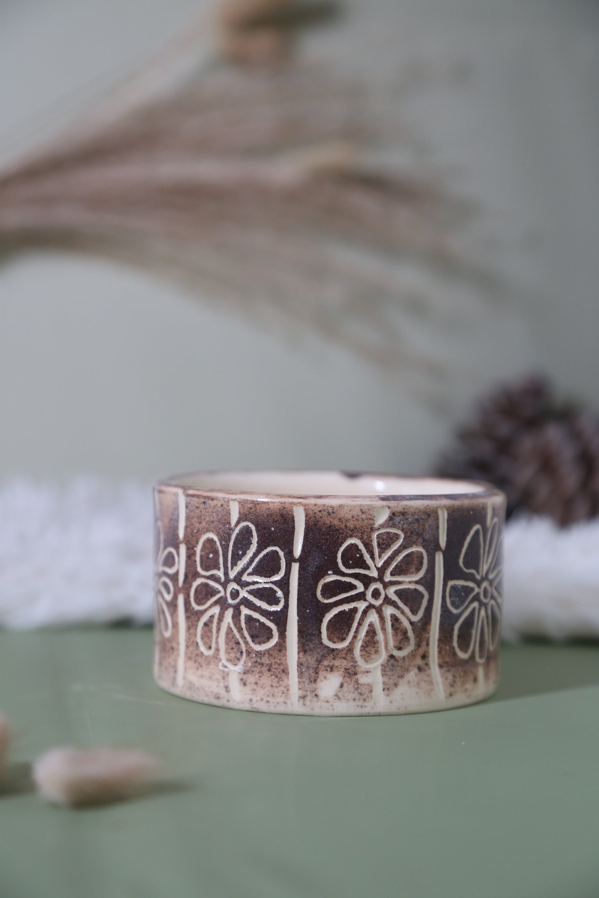 ClayEcho – Handcrafted Japanese-Style Ceramic Coffee Mug-8003 (special price)