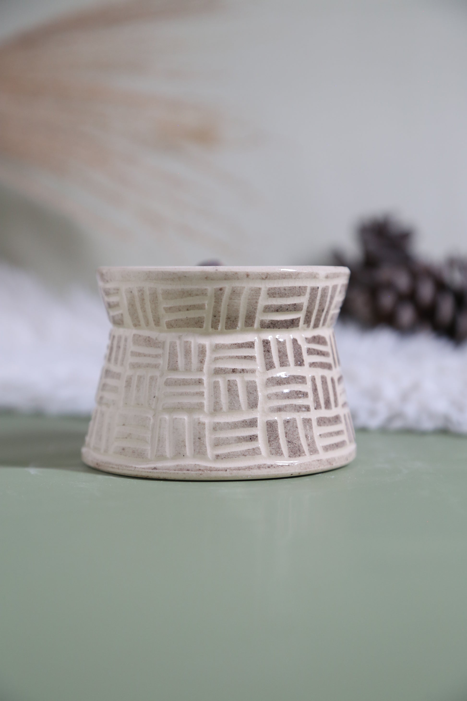 ClayEcho – Handcrafted Japanese-Style Ceramic Coffee Mug-8015