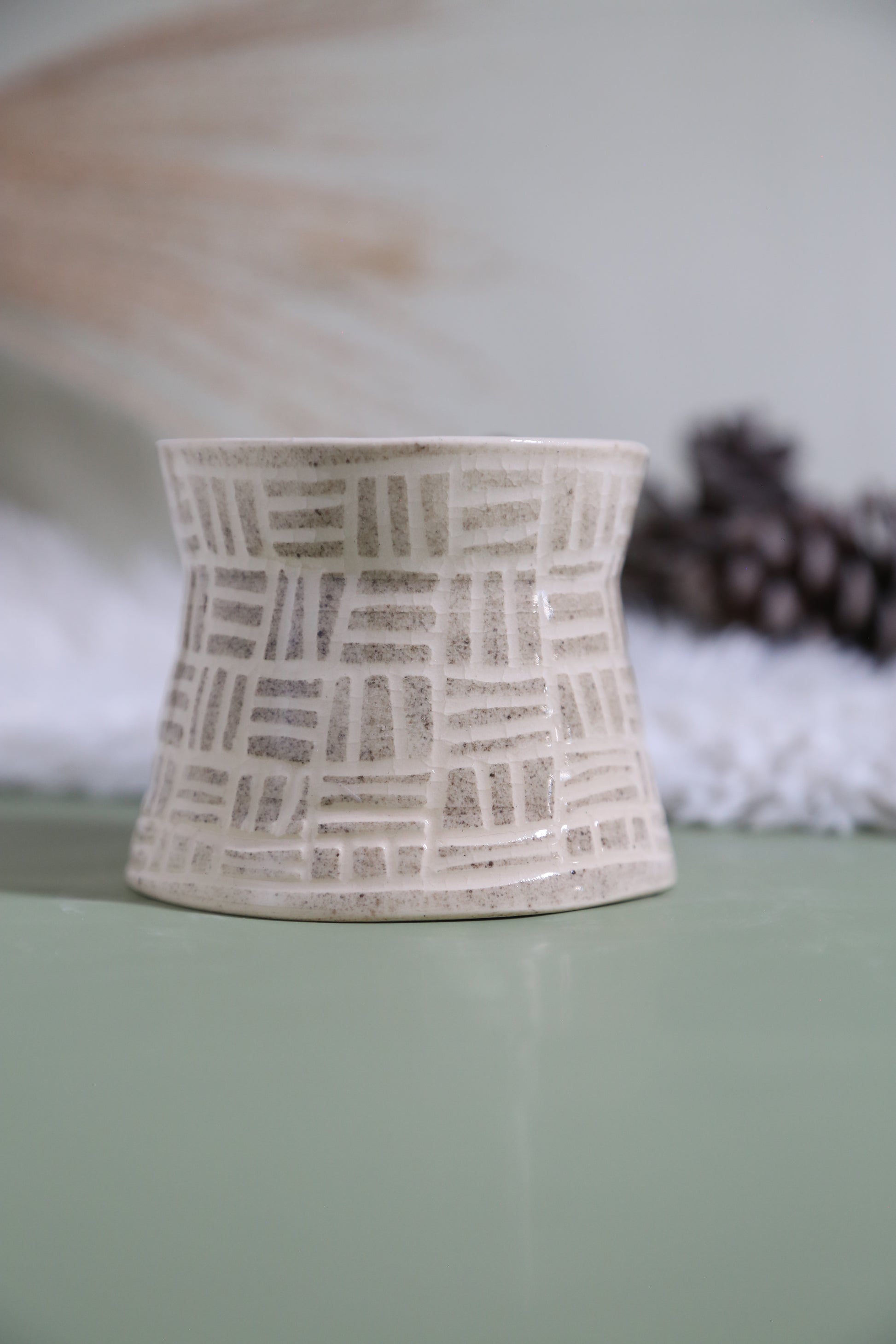 ClayEcho – Handcrafted Japanese-Style Ceramic Coffee Mug-8016