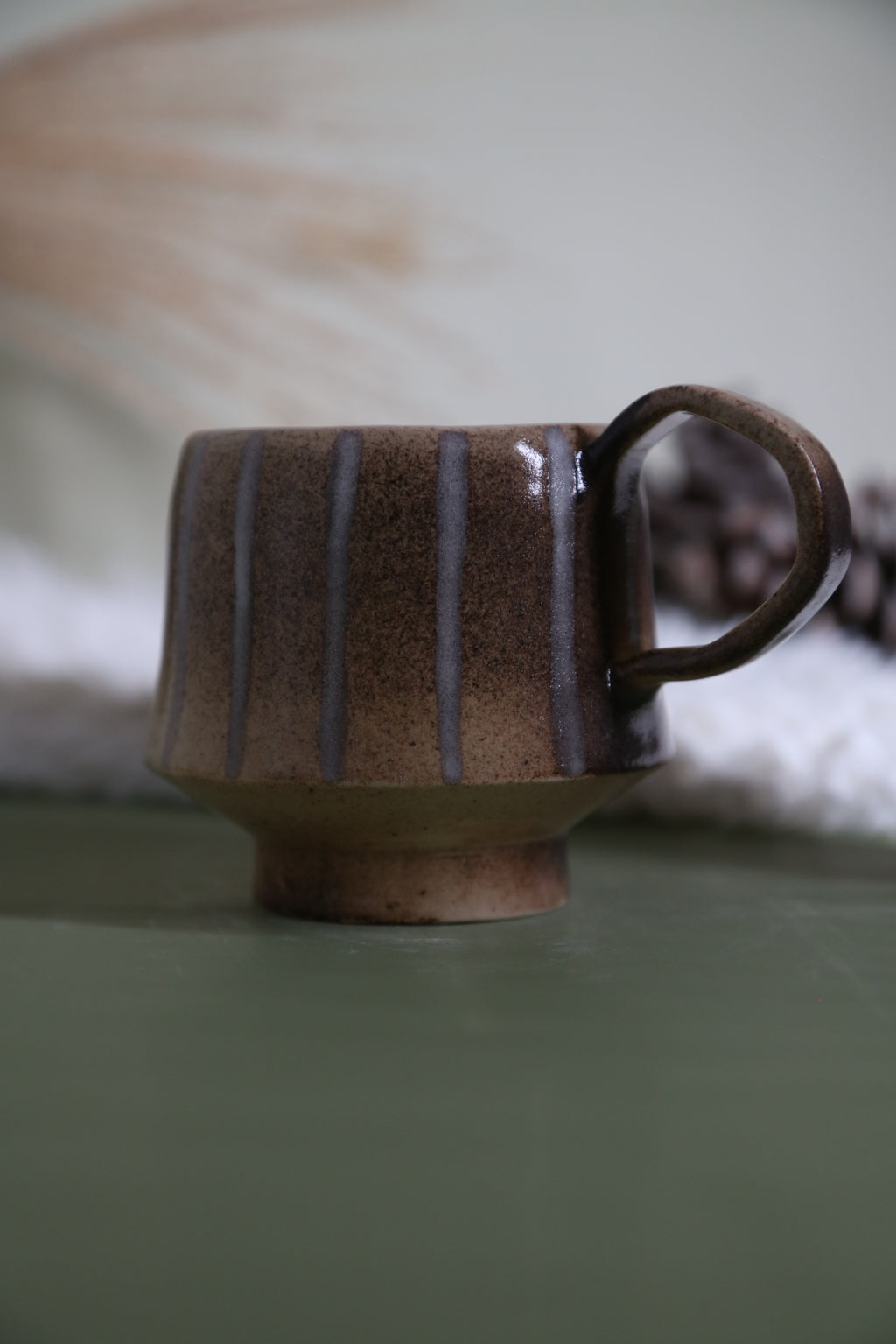 ClayEcho – Handcrafted Japanese-Style Ceramic Coffee Mug-8026