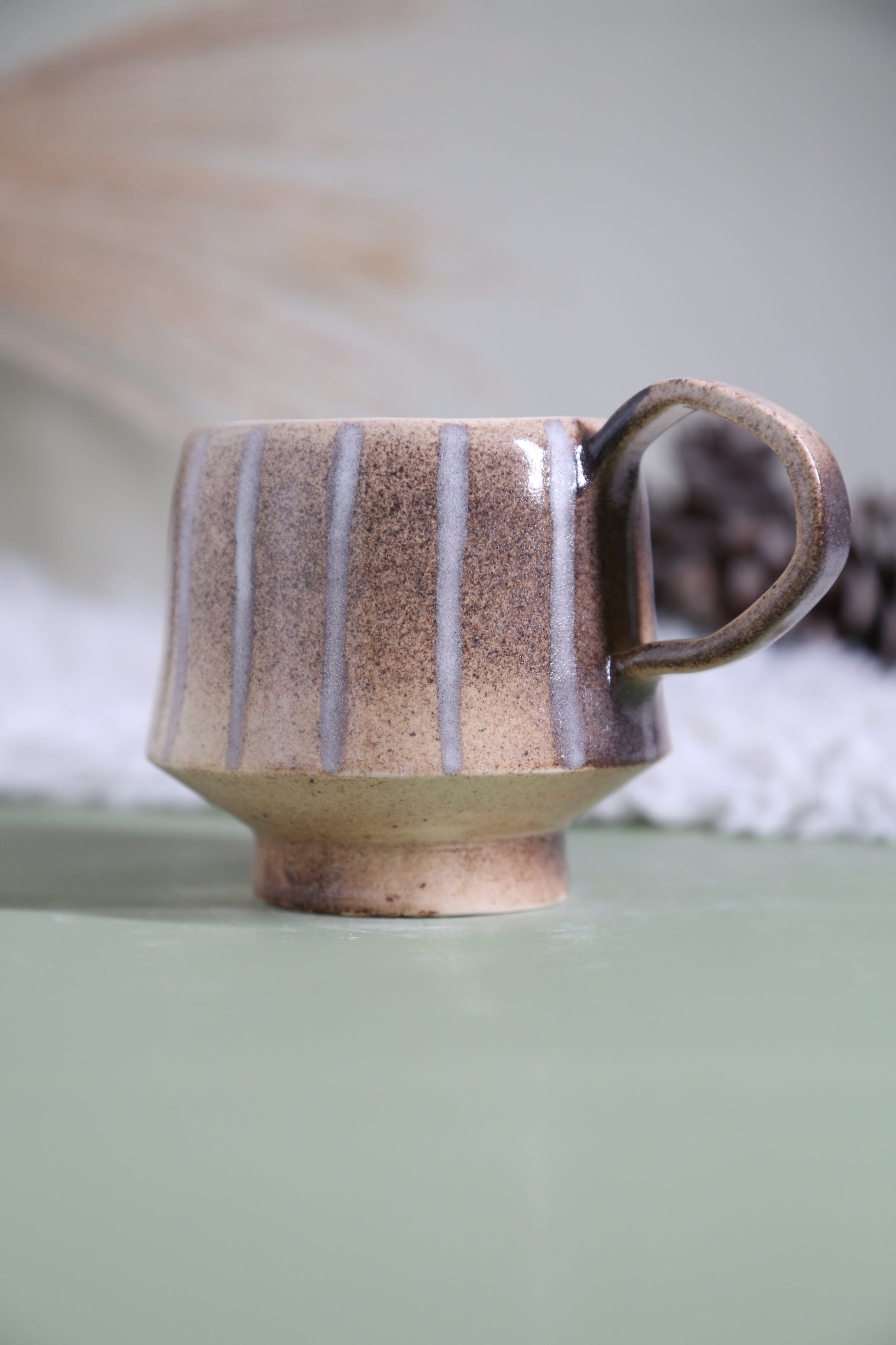 ClayEcho – Handcrafted Japanese-Style Ceramic Coffee Mug-8026