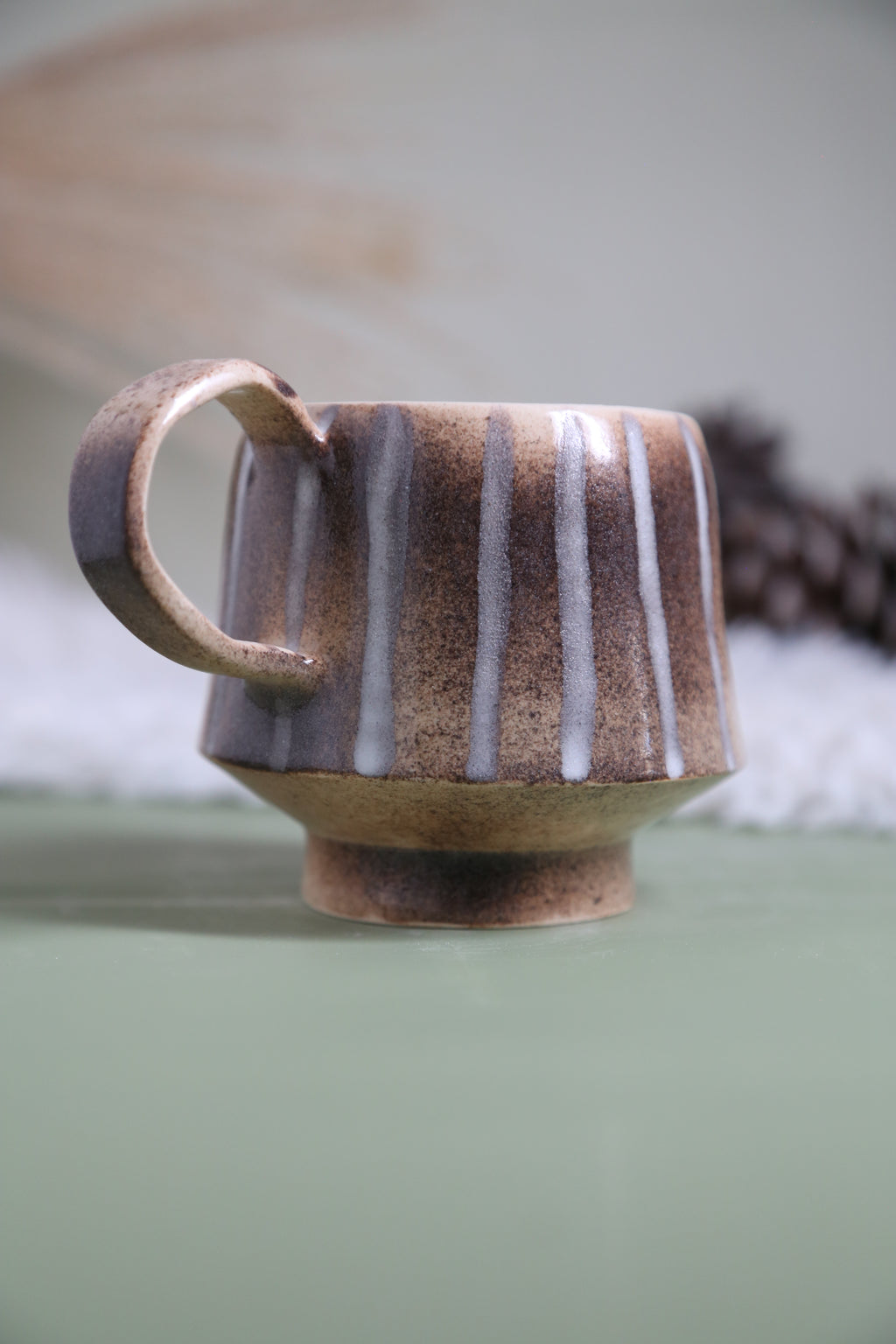 ClayEcho – Handcrafted Japanese-Style Ceramic Coffee Mug-8026
