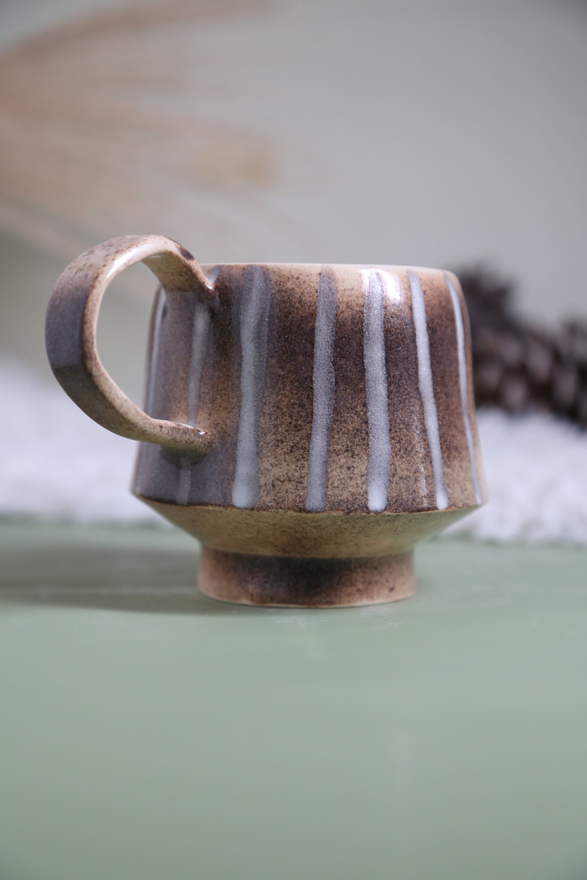 ClayEcho – Handcrafted Japanese-Style Ceramic Coffee Mug-8026