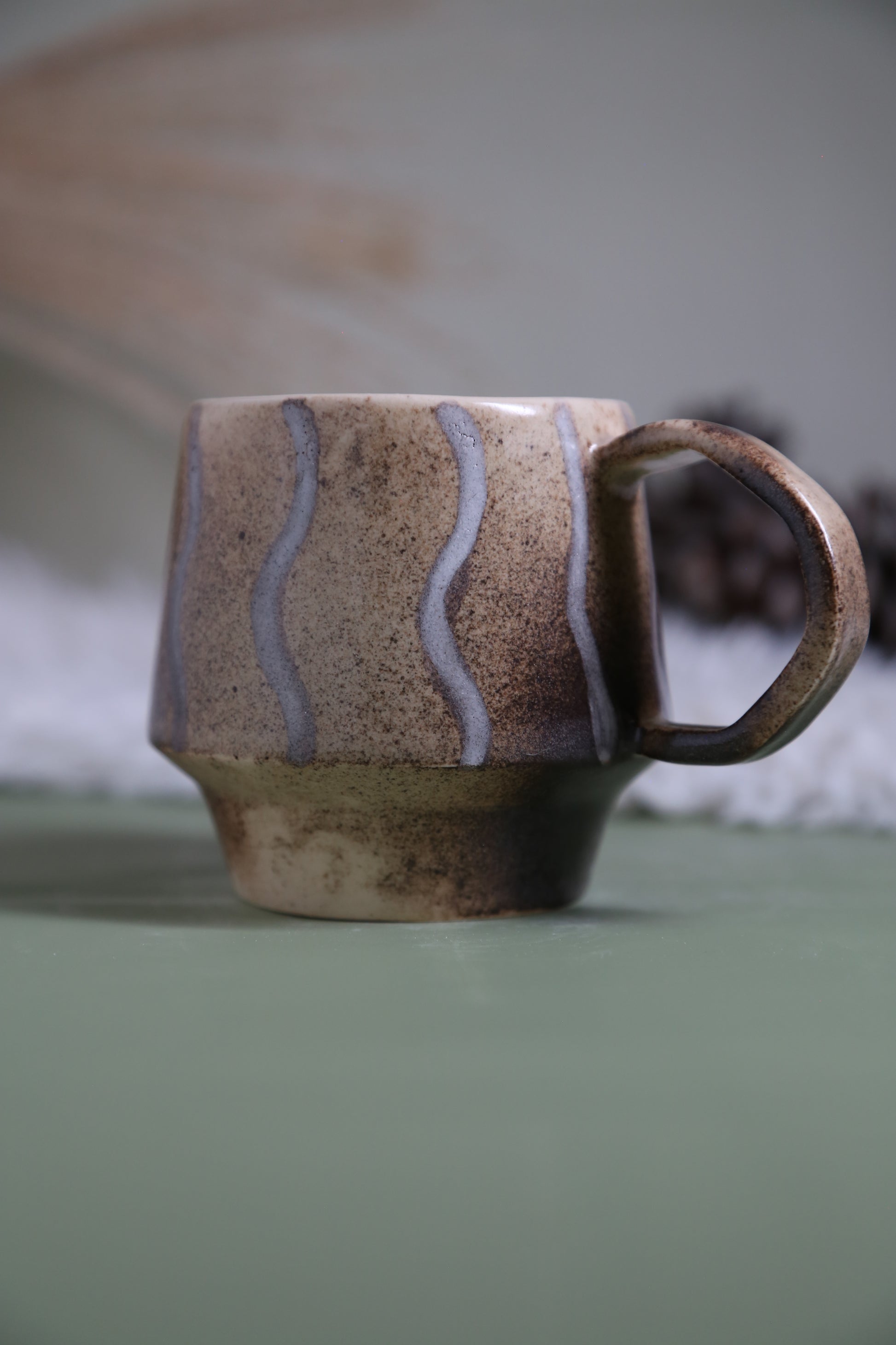 ClayEcho – Handcrafted Japanese-Style Ceramic Coffee Mug-8032