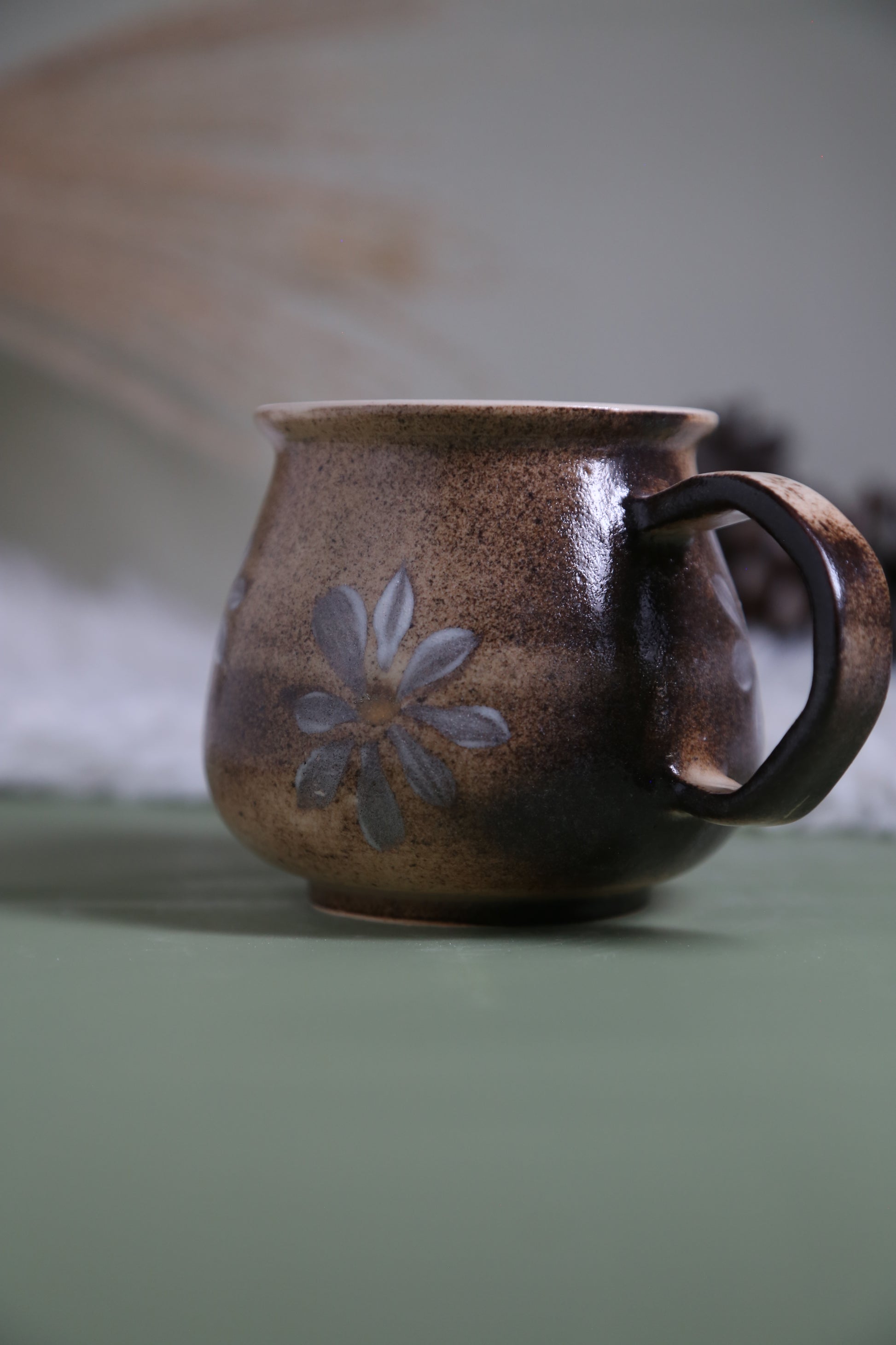 ClayEcho – Handcrafted Japanese-Style Ceramic Coffee Mug-8033