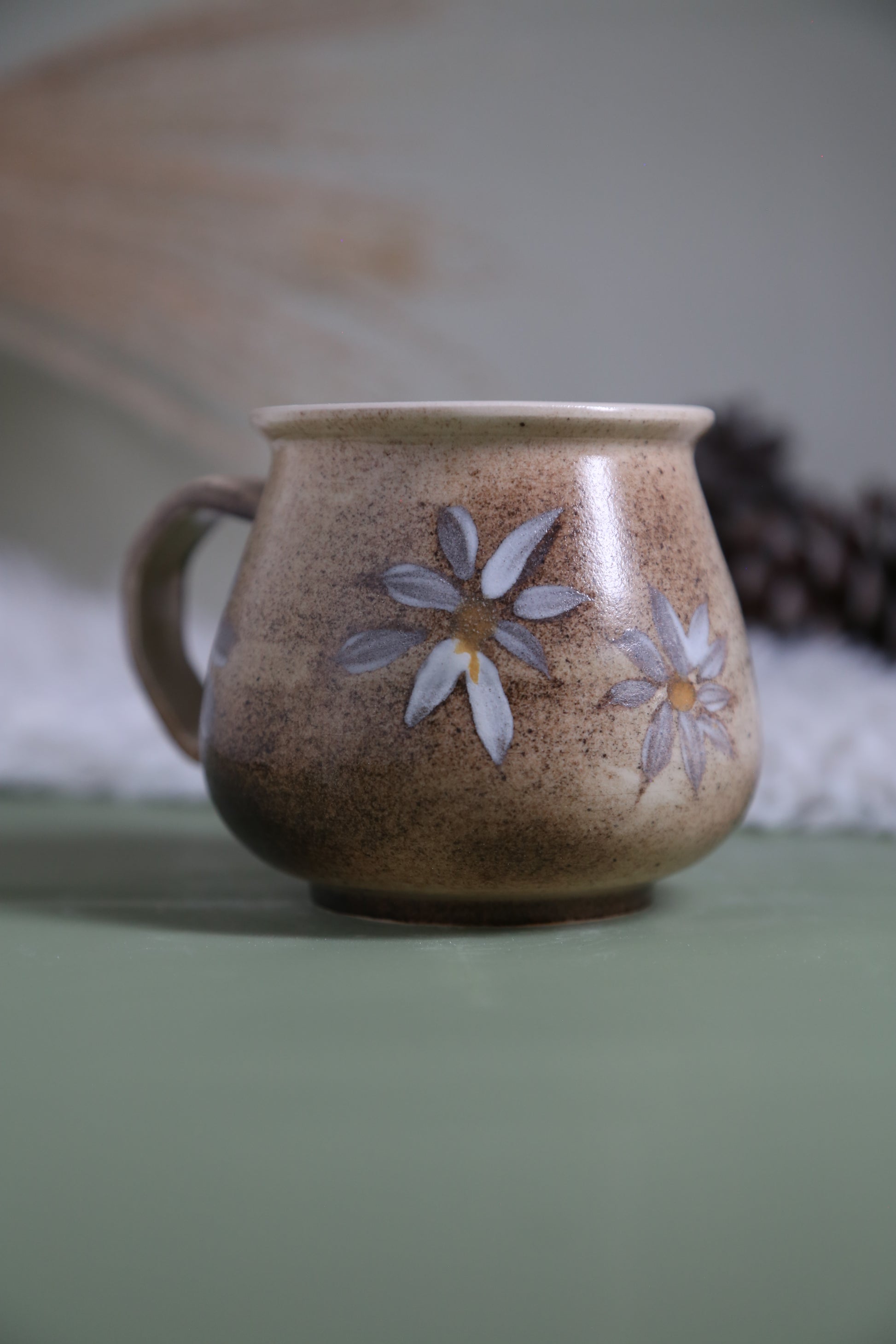 ClayEcho – Handcrafted Japanese-Style Ceramic Coffee Mug-8033