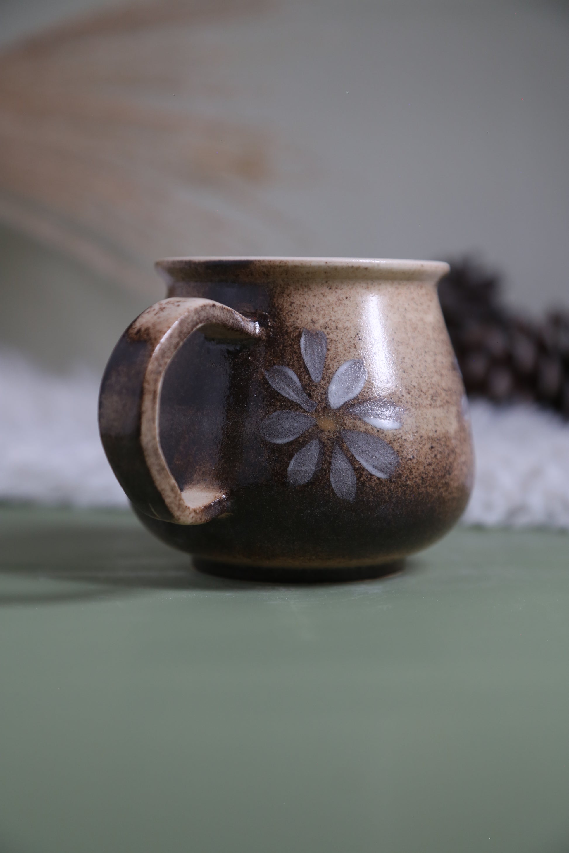 ClayEcho – Handcrafted Japanese-Style Ceramic Coffee Mug-8033