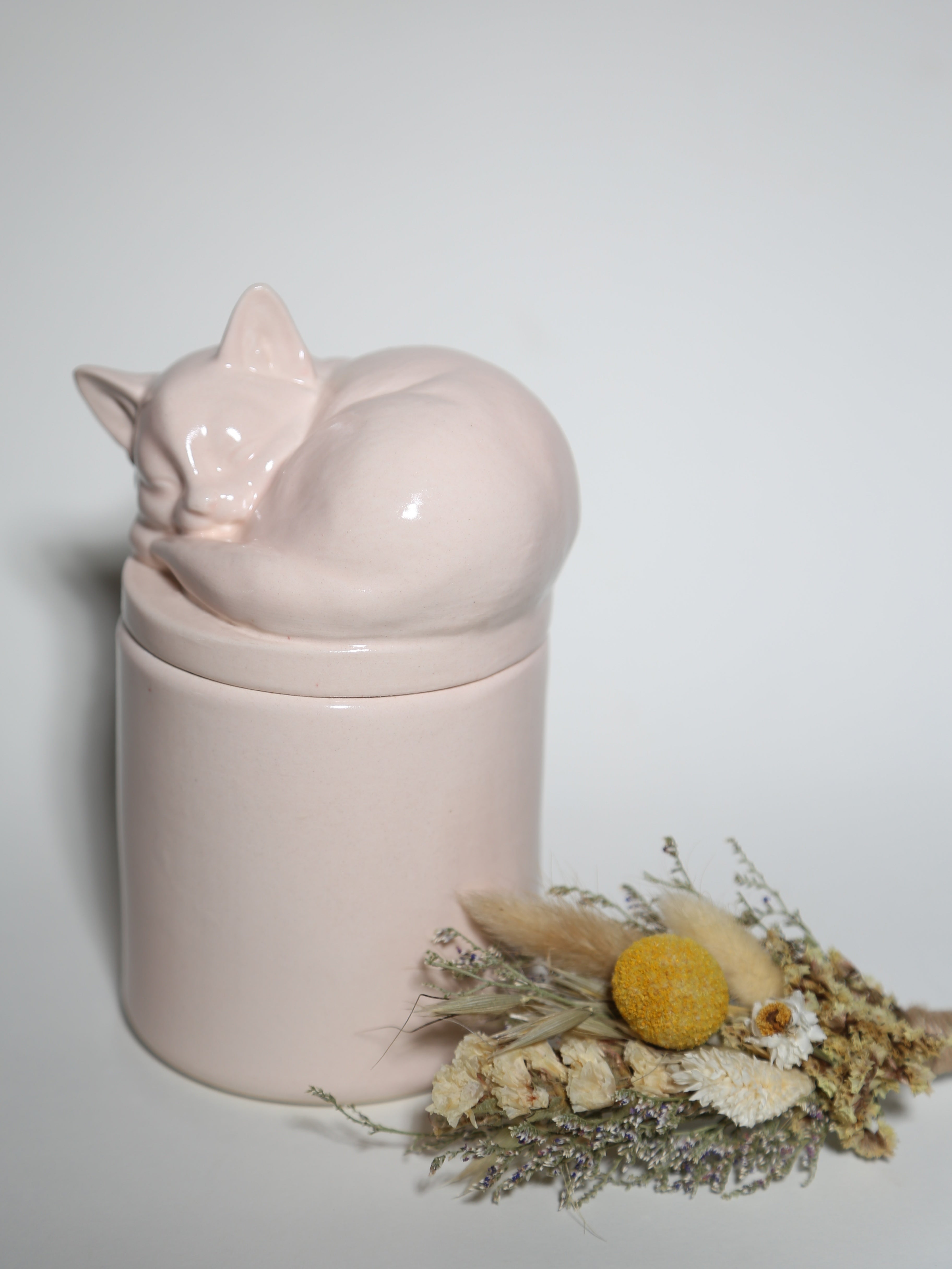 Cat Urn - Pet Handmade Urn