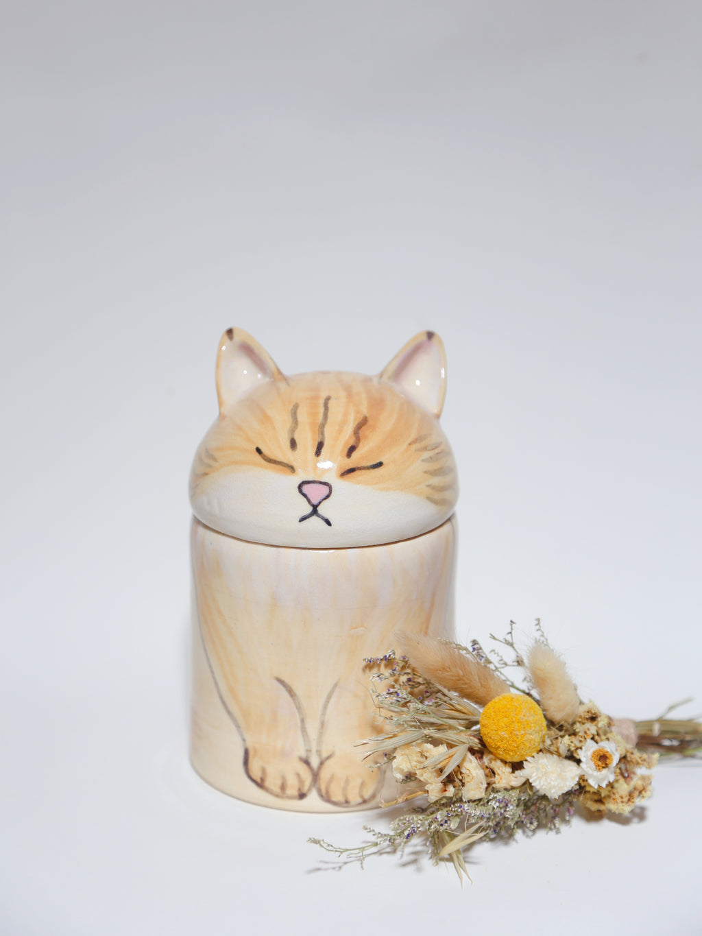 Cat Urn - Pet Handmade Urn