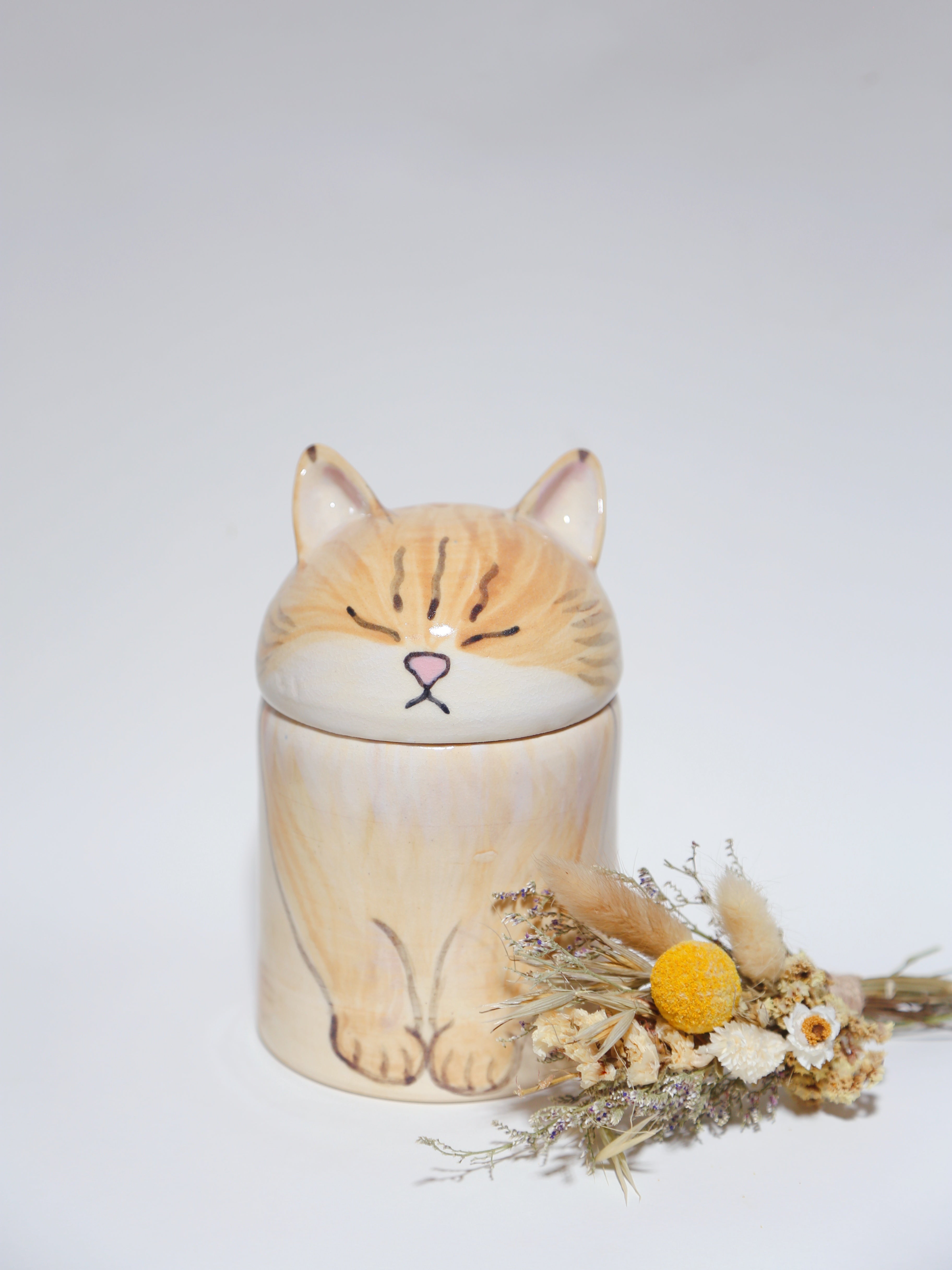 Cat Urn - Pet Handmade Urn