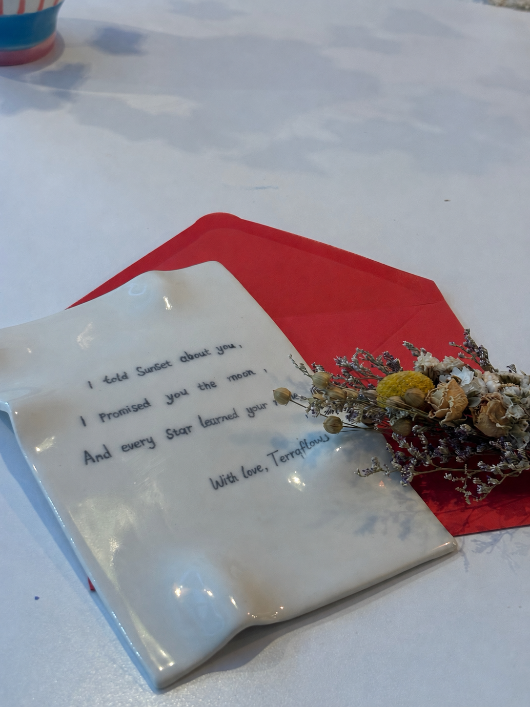 Ceramic Love Letter