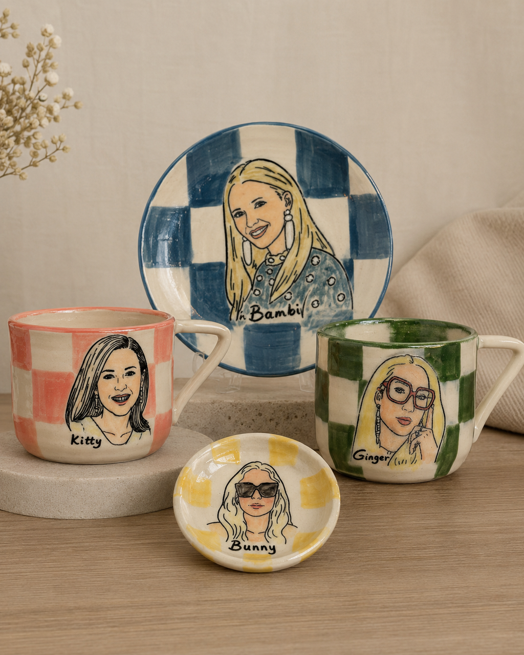 Custom Ceramic Portrait