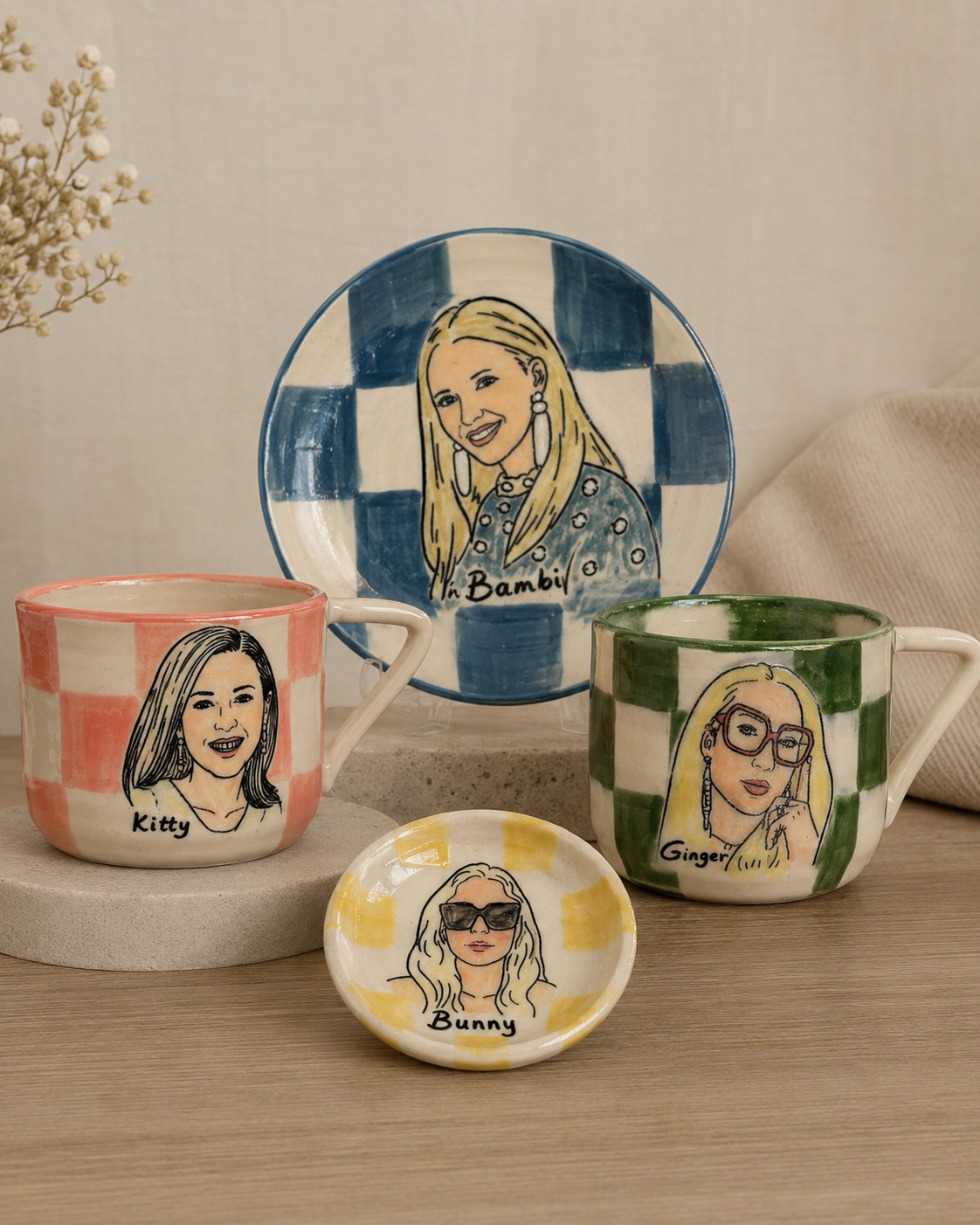 Custom Ceramic Portrait