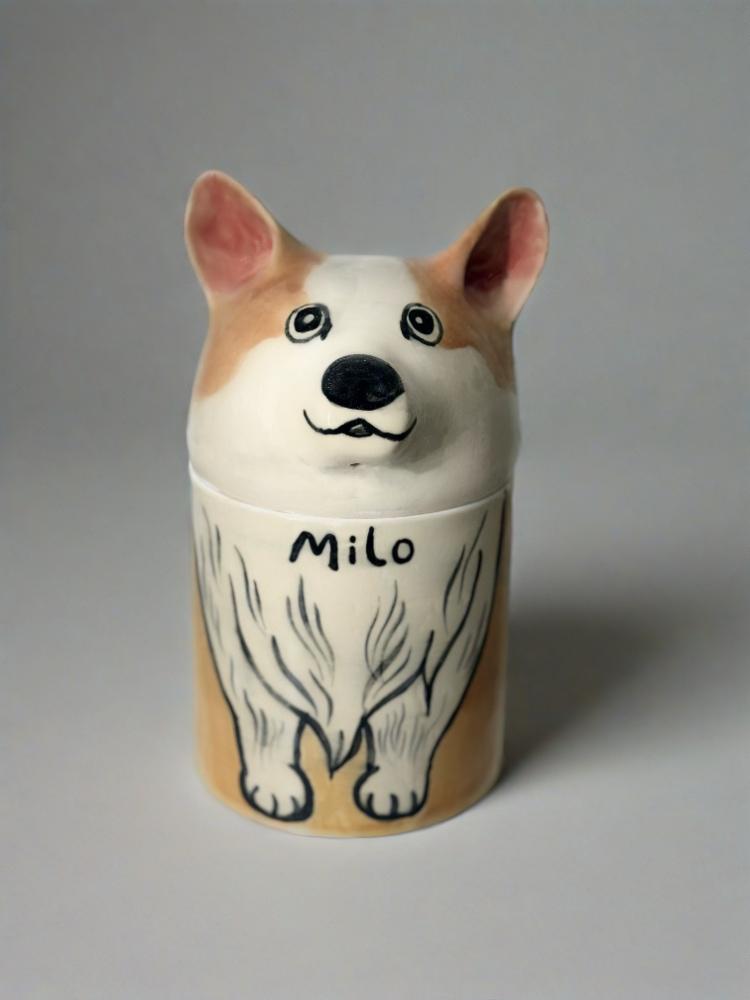 Dog Urn - Pet Handmade Urn